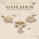 image 1 of Wishing Well Studios Greetings Card Golden (50th) Anniversary