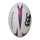 image 1 of Canterbury Mentre Rugby Ball - White/Violet/Purple - 3 White