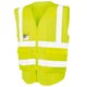 image 1 of SAFE-GUARD By Result Unisex Adult Executive Safety Vest - Fluorescent Yellow - L
