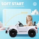 image 5 of AIYAPLAY Volkswagen Beetle Licensed 12V Ride on Car w/ Remote Control, White