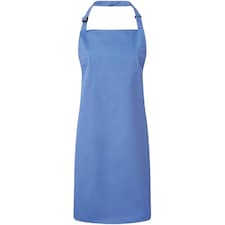 Premier Unisex Adult Colours Full Apron | Blue | Mid Blue | One Size | 1