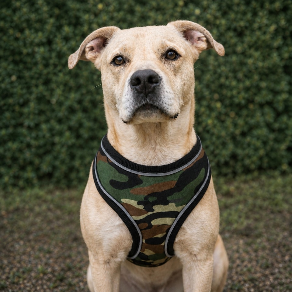 image 1 of No-Pull Dog Harness – Reflective Adjustable Mesh Vest for Dogs – Lightweight, Padded & Breathable – Easy Fit for Walking or Training – Multiple Sizes & Colours