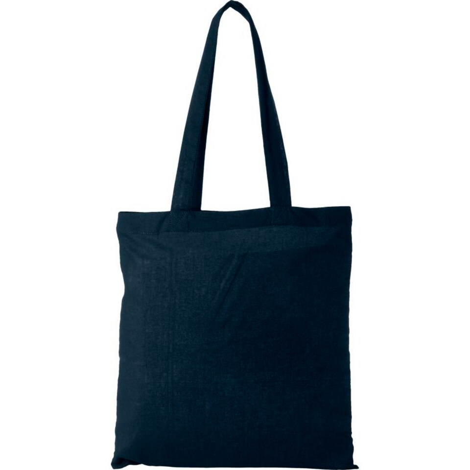 image 1 of Bullet Carolina Cotton Tote - Navy - 38 x 42 cm Blue