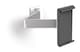 image 3 of Durable Aluminium Tablet Holder iPad Wall Arm Mount | Lockable & Rotatable | Silver