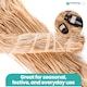 image 7 of 50gms Thick Natural Raffia Ribbon Bundles for Gift Wrapping