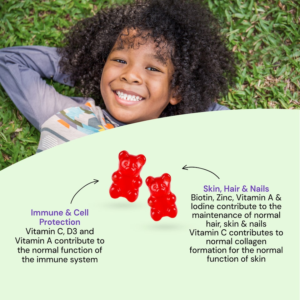 image 1 of Multivitamin Gummies For Kids - 60 Chewable Vitamins