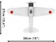 image 5 of Cobi 5729 World War II  Mitsubishi A6M2 Zero 347 pcs
