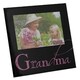 image 1 of Grandma 5" x 3.5" Black Glass Photo Frame By Juliana Freestanding Frames Lovely Gift
