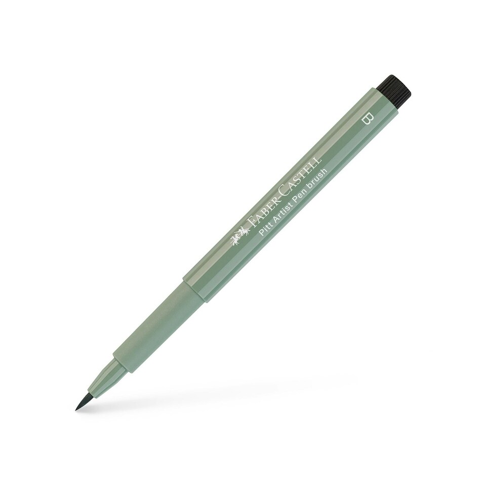 Faber-Castell - PITT Artist Pen Brush, Earth Green (172)