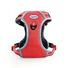 HugglePets Activity & Travel Dog Harness | Red | L