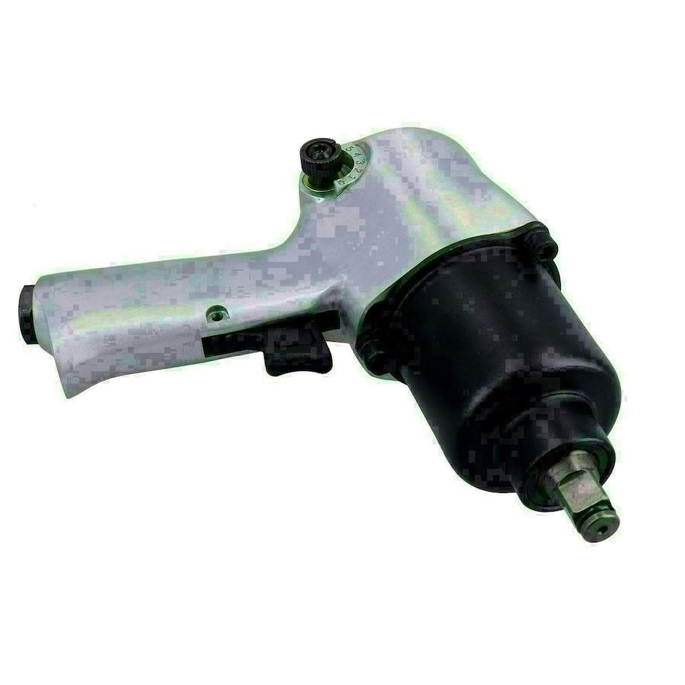 image 1 of 1/2" Drive Air Impact Wrench 406 ft/lbs + 13pc Deep Metric Impact Sockets 13 - 32mm