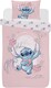 image 5 of Lilo & Stitch Single Duvet Cover Set Bedding Set - Aloha Pink | Pink | blue | Single