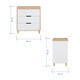 image 5 of Tutti Bambini Hygge Mini 2pc Room Set - White/Light Oak