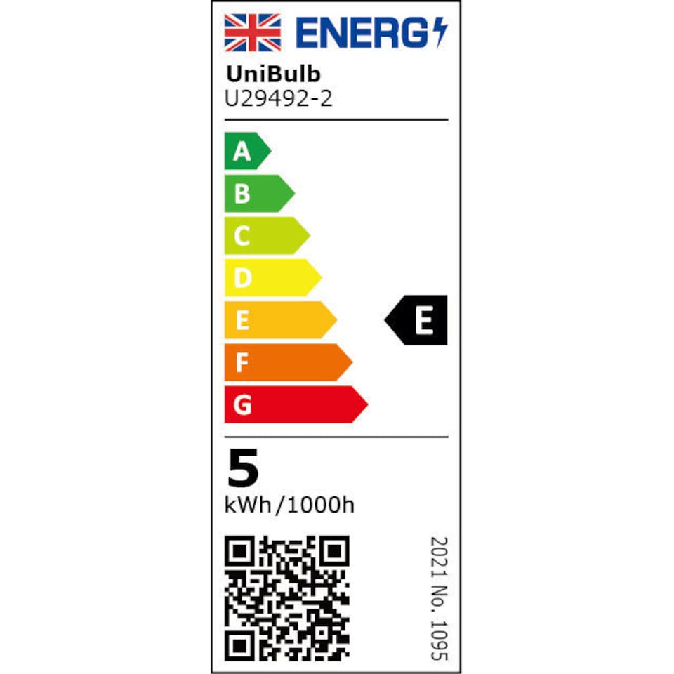 image 1 of UniBulb LED G9 470lm 4.2W (Replaces 40W) 4000K (Cool White) Capsule Light Bulb - Box of 2 | White | Cool White | 2