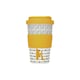 image 1 of KitchenCraft 410ml Bamboo A to Z Letter "K" Reuseable Mug Multi
