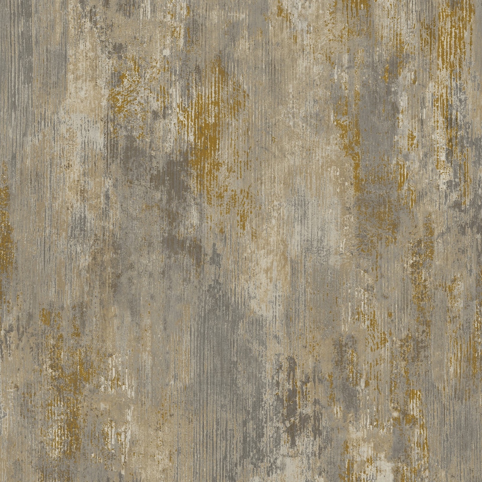 image 1 of Grandeco Vincenzo Distressed Luxury Italian Plaster Wallpaper Taupe | Brown | Taupe | 5.32