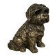 image 3 of Shih Tzu Figurine Leonardo Reflections Bronzed. Gift Boxed