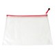 image 4 of Pack of 12 A5 Red Zip Strong Mesh Bags - Tough Waterproof Storage