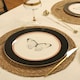 image 5 of Blossom Collection Porcelain Dinner Plates (Set of 6)