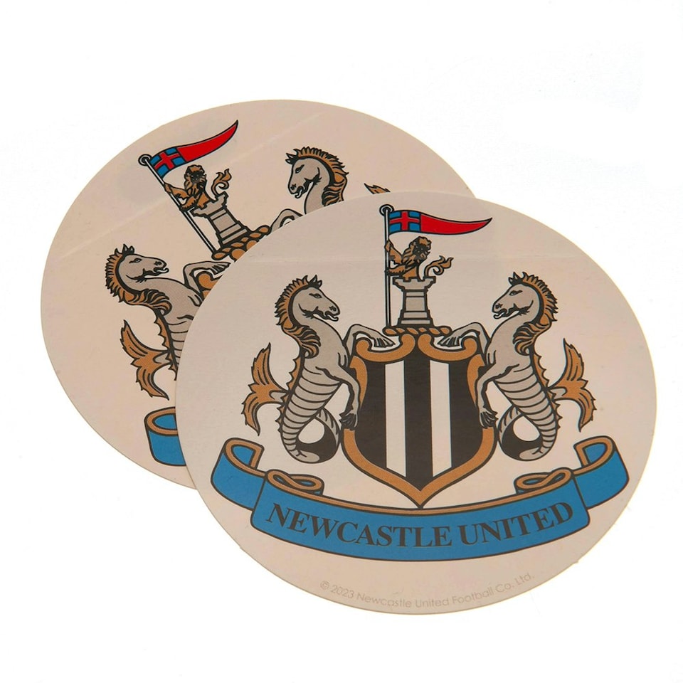 image 1 of Newcastle United FC Gift Wrap - Black/White - One Size