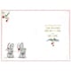 image 5 of Bear with Tinsel Verse Girlfriend Christmas Card