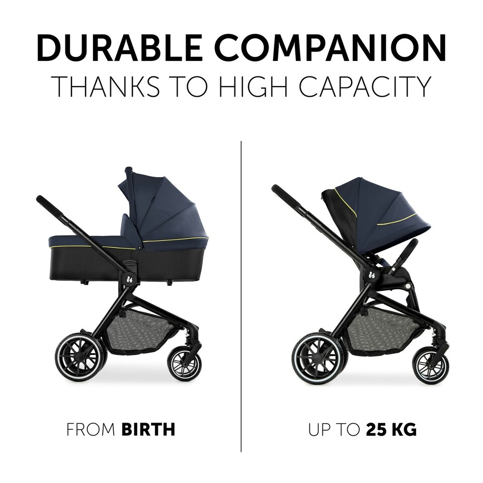 image 1 of hauck Move so Simply Pushchair Set - Dark Navy Neon Blue