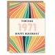 image 1 of Vintage Retro Him Her Rainbow Born 1971 Aged 54 Years Old 54th Birthday Card