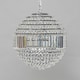 image 4 of BHS Paladina Large Ball Ceiling Pendant | Silver | Chrome | 1