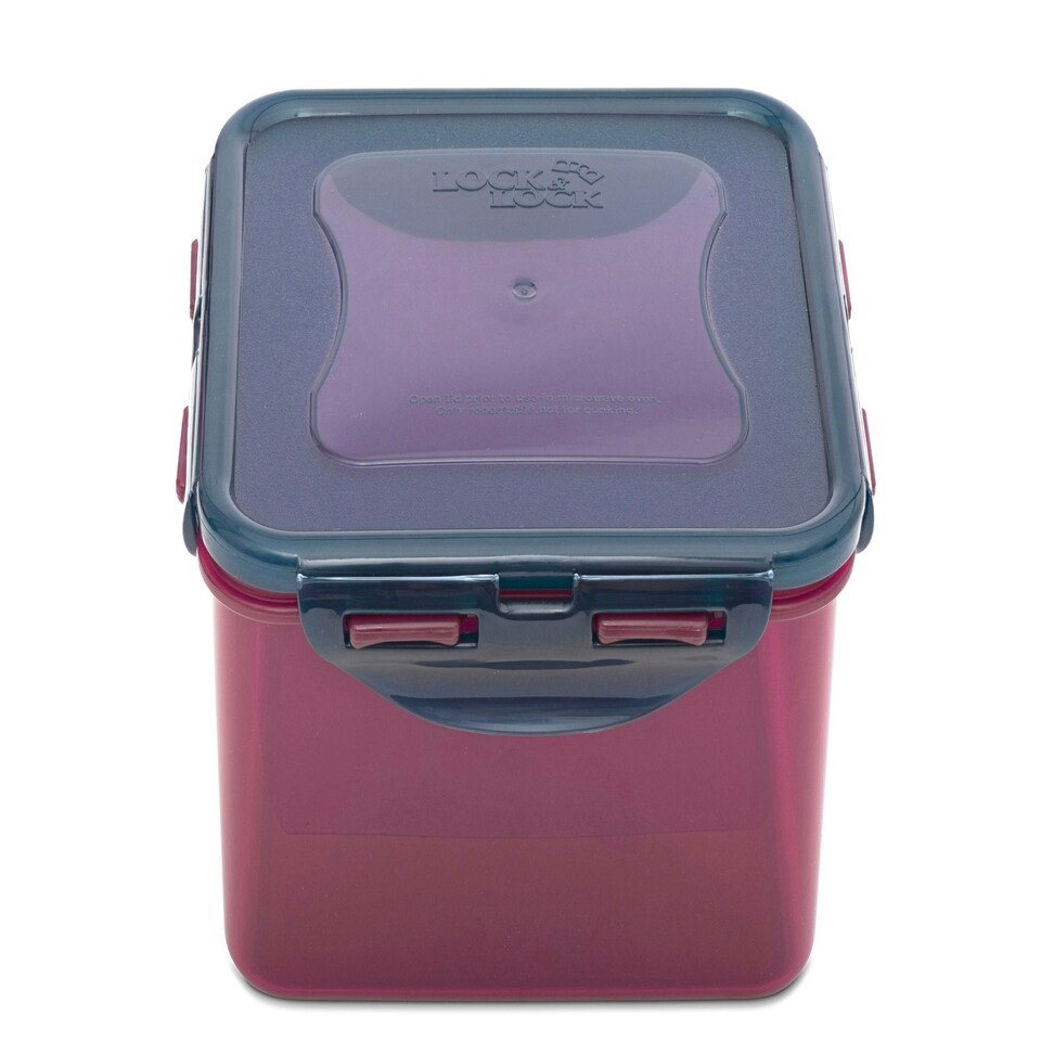 image 1 of LocknLock Eco Recycled Food Container Reusable Square Lunch Storage Box - 1.2 L