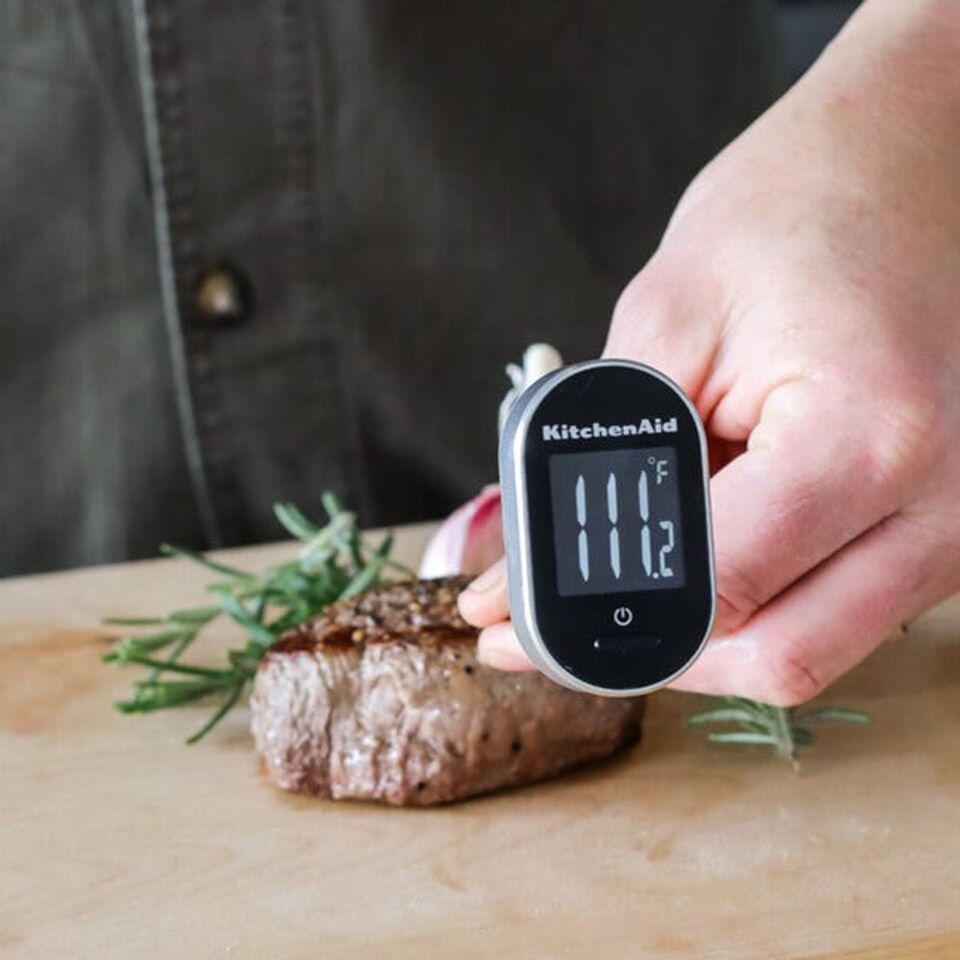image 1 of KitchenAid Pivoting Instant Read Digital Kitchen Thermometer