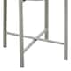 image 4 of Interiors by Premier Sturdy Small Grey Floor Standing Planter, Contemporary Outdoor Pot For Flowers, Durable Floor Planter Grey