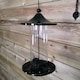 image 5 of Tom Chambers Oriental Stylish Garden Wild Bird Hanging Green Metal Mealworm Feeder