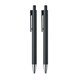 image 3 of MidOcean Orwell Recycled Aluminium Pen Set (Pack of 2) - Black - One Size