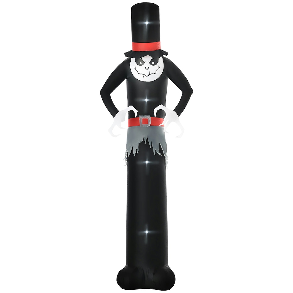 image 1 of Outsunny 10' Inflatable Halloween Ghost Outdoor Decoration Waterproof LED Light