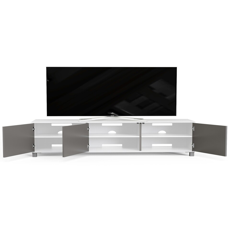 image 1 of Frank Olsen S-TECH 1500 Tv Cabinet Grey | White
