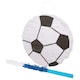 image 1 of Fax Potato 3pc Football Pinata Set with Stick & Blindfold - Blue Stick