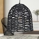 image 4 of Set of 2 Kleo - Dark String Pendant Lightshade | Black | Medium | 2