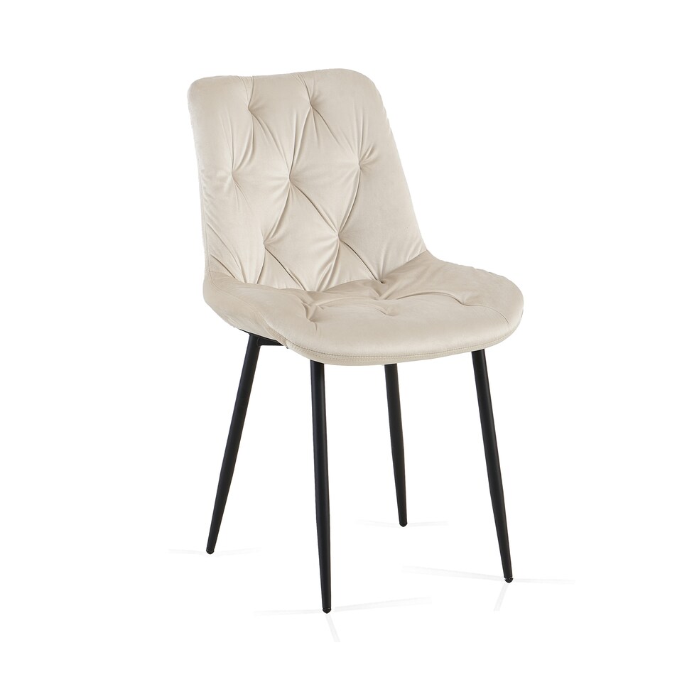 image 1 of SONARA Grey Marble Round Dining Table and Velvet Chairs Set, Modern 4 Seater for Dining Room