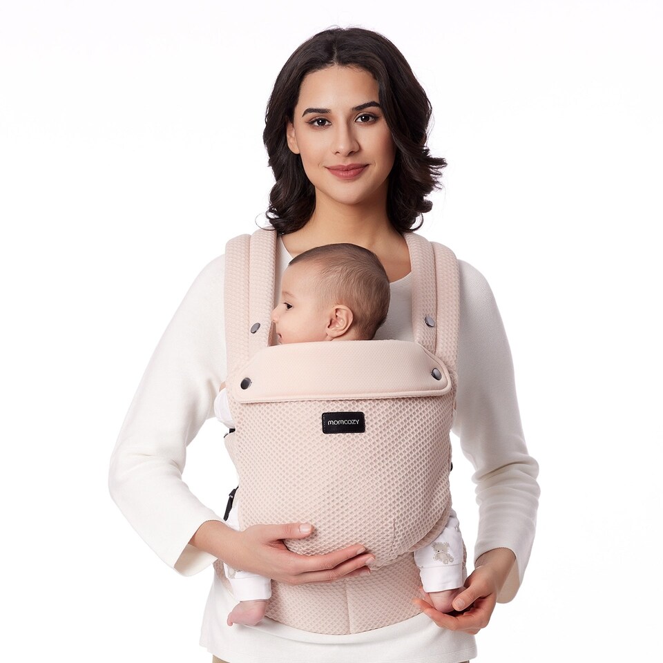 image 1 of Momcozy Baby Carrier 3M Air Mesh-Pink