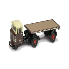 Oxford Diecast Scammell Mechanical Horse Flat Trailer GWR