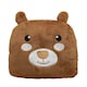 image 3 of Brand Lab Childrens/Kids Character Teddy Bear Hoodie Blanket - Brown - 2-4 Years | Brown