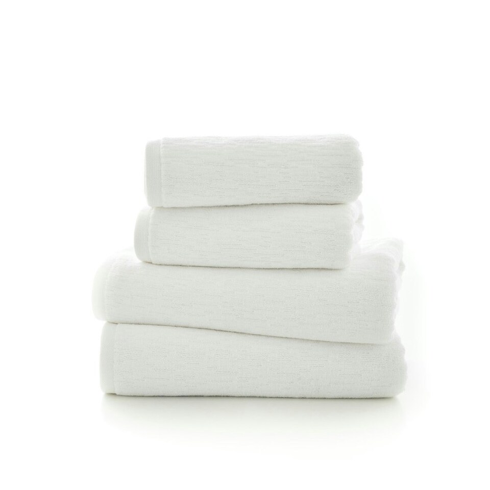 image 1 of Linwood Ultra Soft Towels – 700GSM 100% Cotton | Highly Absorbent & Durable Luxury Bath Towels White | Hand towel