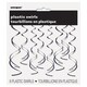 image 2 of Black Swirl Hanging Decorations - Pack of 8