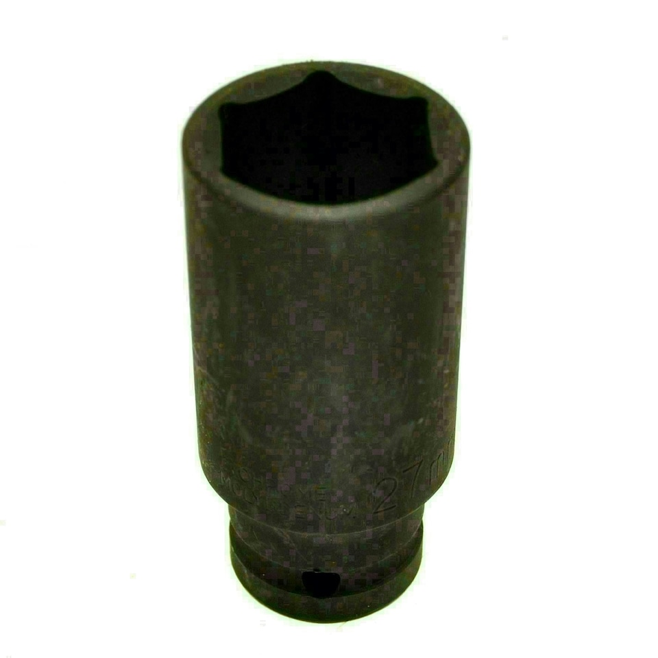 image 1 of Land Rover Wheel Nut 27mm Socket 1/2" Dr Deep & 24" Power Breaker Bar
