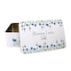 image 4 of Blue & Purple Floral Rectangular Tin