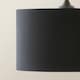 image 5 of ValueLights Shaw Matte Black 3 Bar Black Gold Shades and Bulbs
