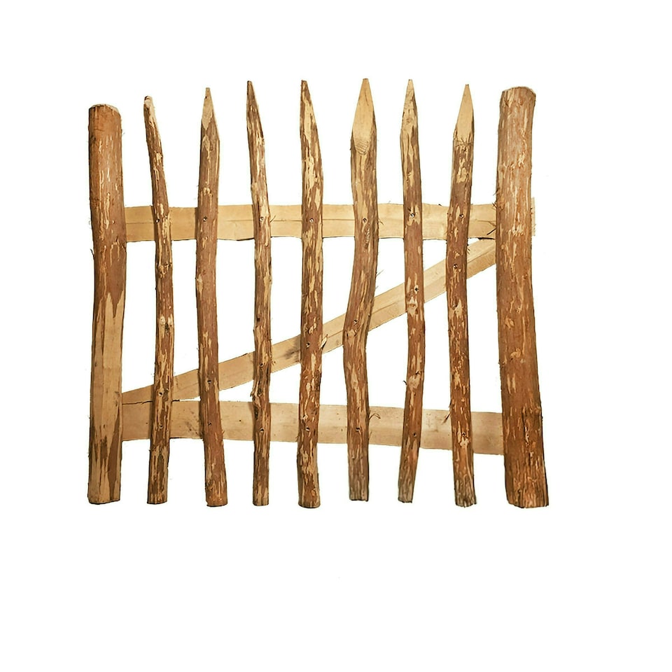 image 1 of Primrose Split Hazel Garden Gate Traditional Fence W1m x H1.5m