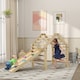 image 2 of AIYAPLAY 3 in 1 Kids Climbing Set, Foldable Toddler Climbing Toys with Ramp