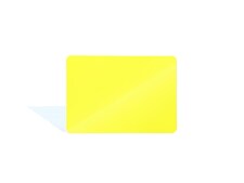 Pack of 12 Yellow Coloured A5 Whiteboards