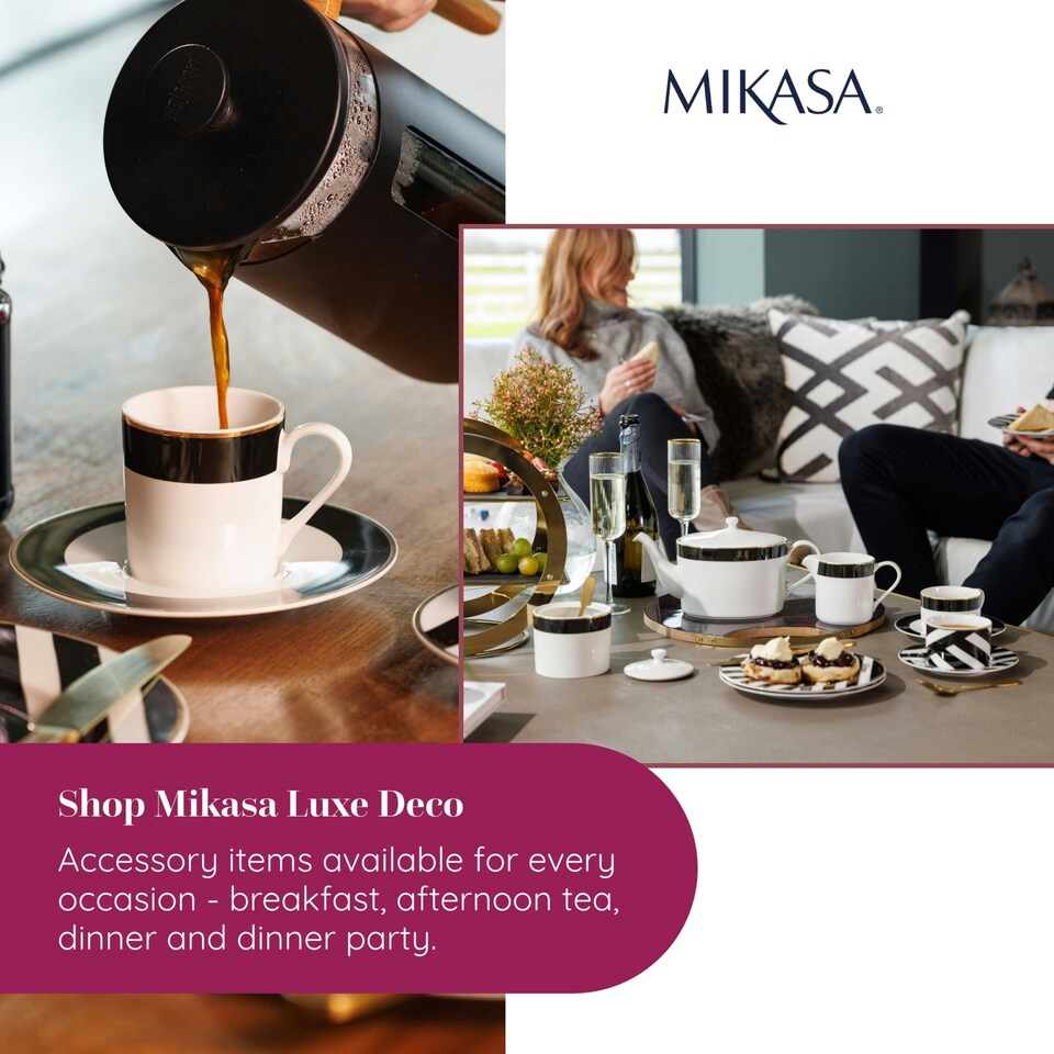 image 1 of Mikasa Dinner Set White Fine China 12 Piece